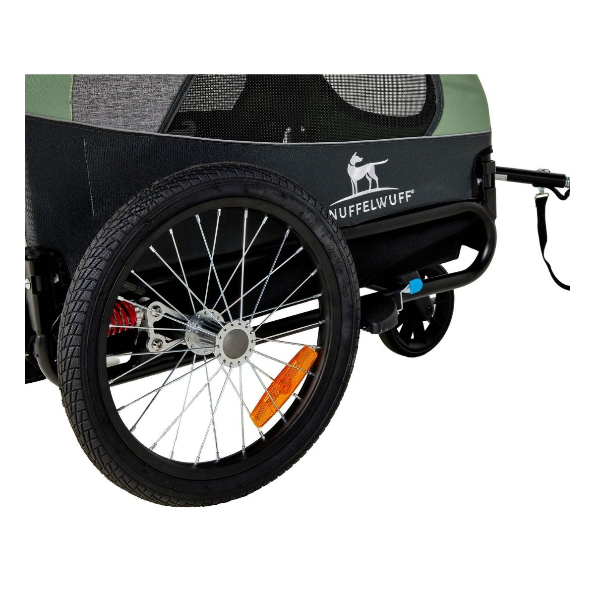 Hundeanhänger Cruvado mit Federung – Fahrradanhänger & Buggy für Hunde