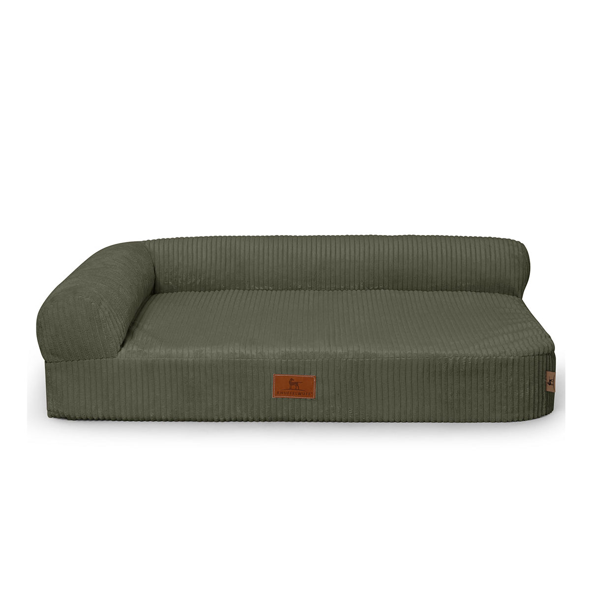 Orthopädisches Eck-Hundebett Cortland – Memory Foam & Cord
