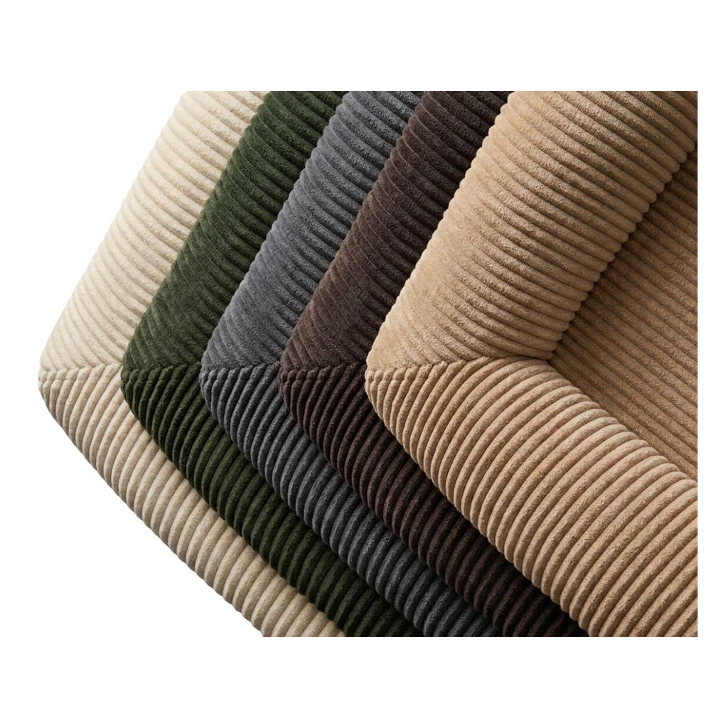 Orthopädisches Eck-Hundebett Cortland – Memory Foam & Cord