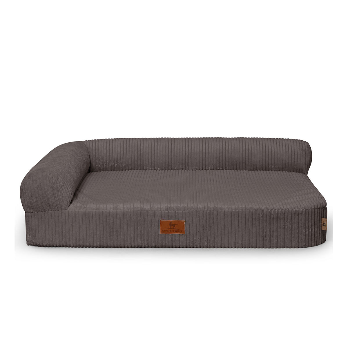 Orthopädisches Eck-Hundebett Cortland – Memory Foam & Cord