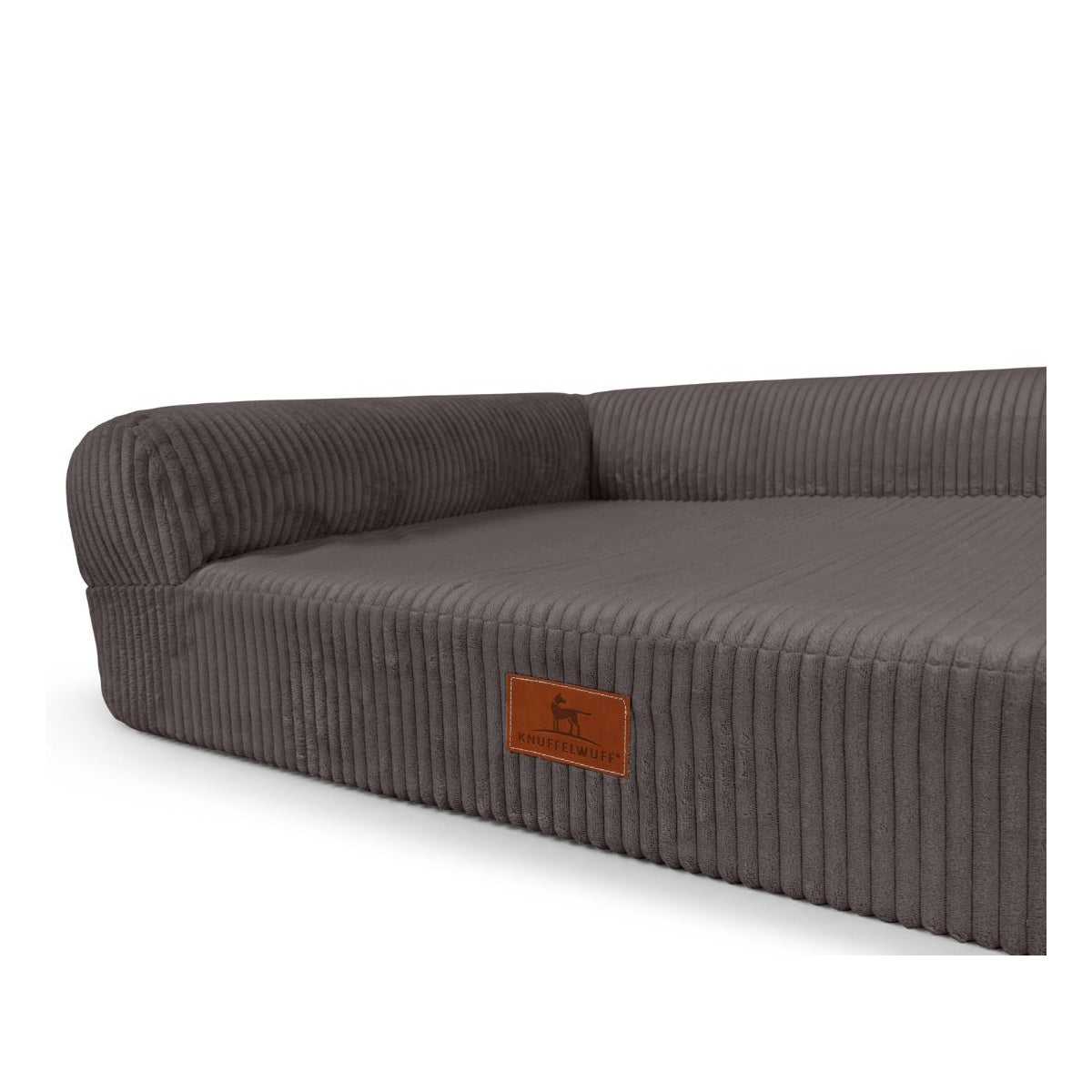 Orthopädisches Eck-Hundebett Cortland – Memory Foam & Cord