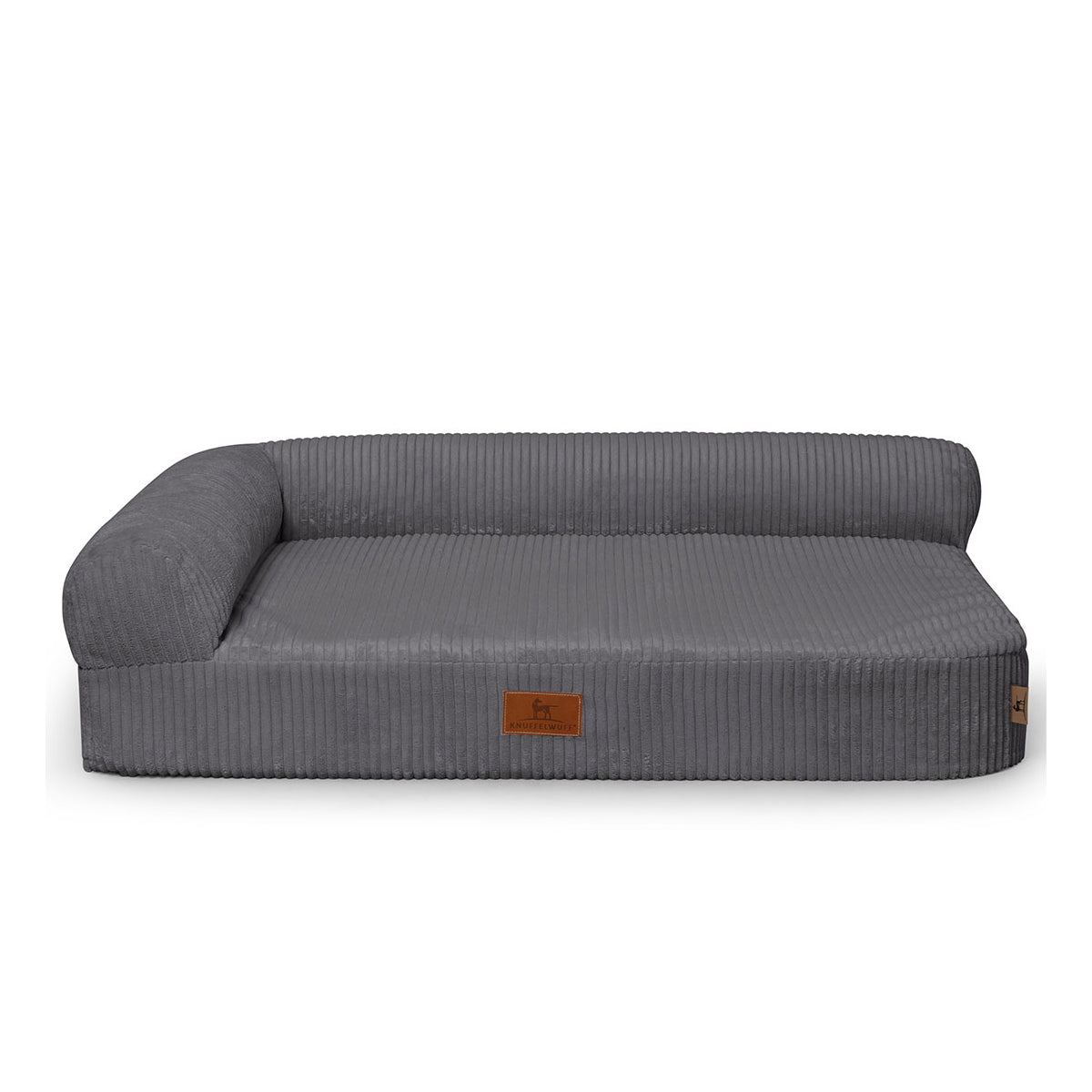 Orthopädisches Eck-Hundebett Cortland – Memory Foam & Cord