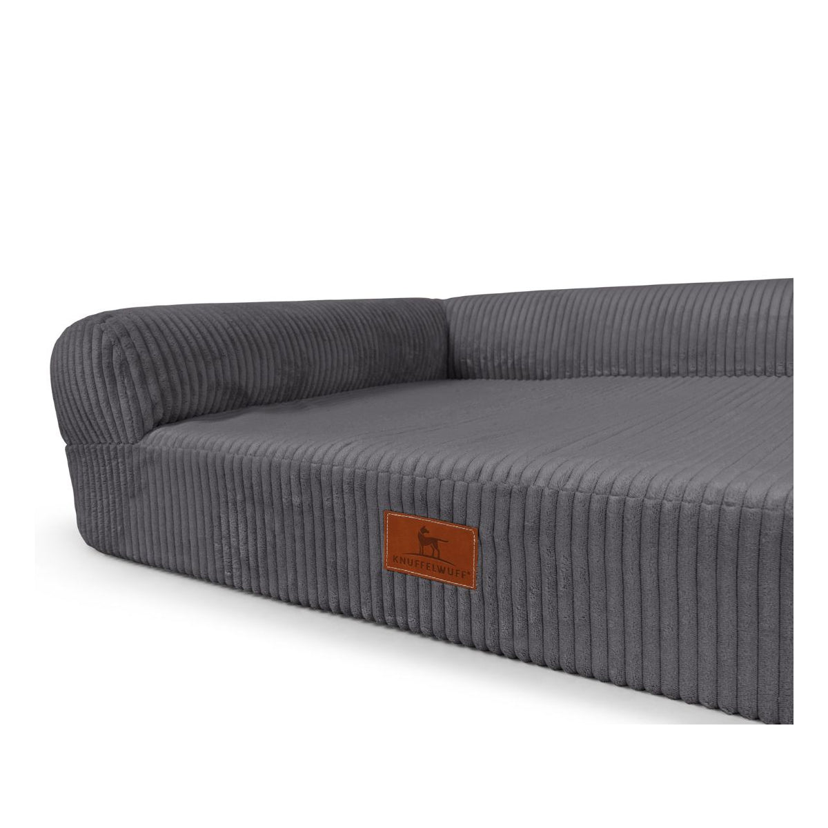 Orthopädisches Eck-Hundebett Cortland – Memory Foam & Cord