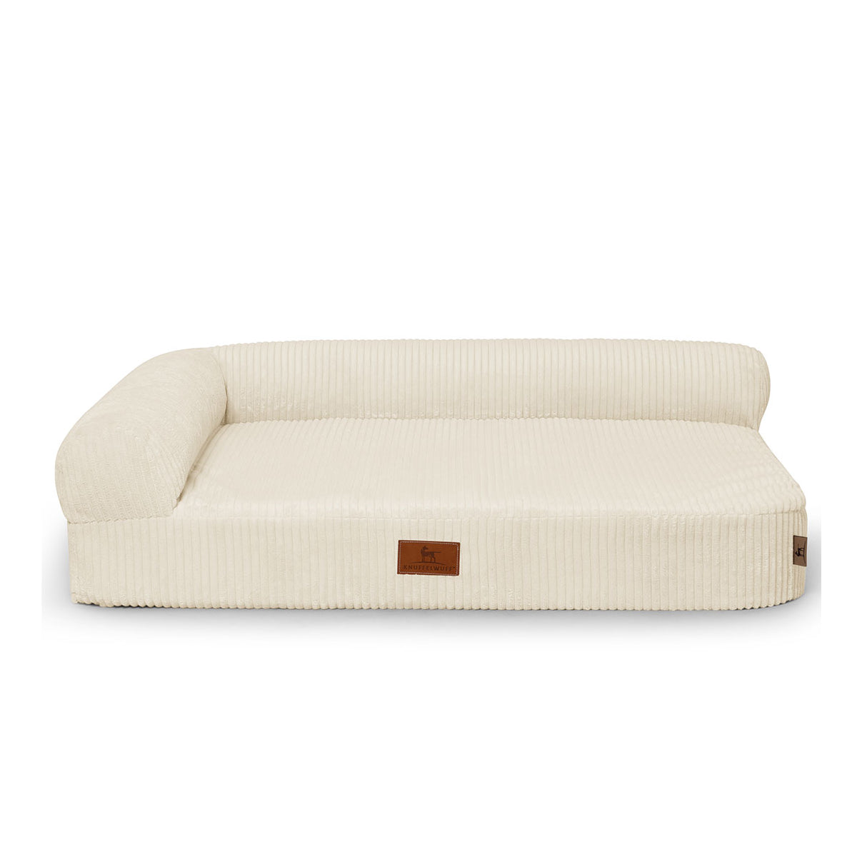 Orthopädisches Eck-Hundebett Cortland – Memory Foam & Cord