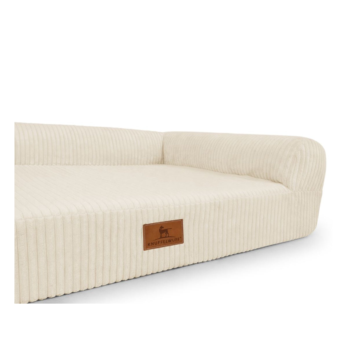 Orthopädisches Eck-Hundebett Cortland – Memory Foam & Cord