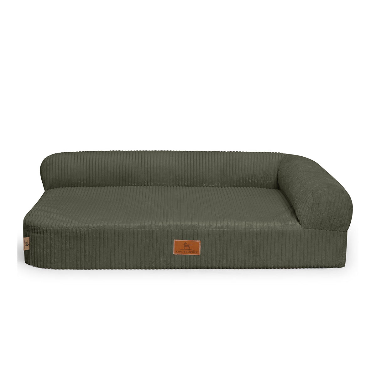 Orthopädisches Eck-Hundebett Cortland – Memory Foam & Cord