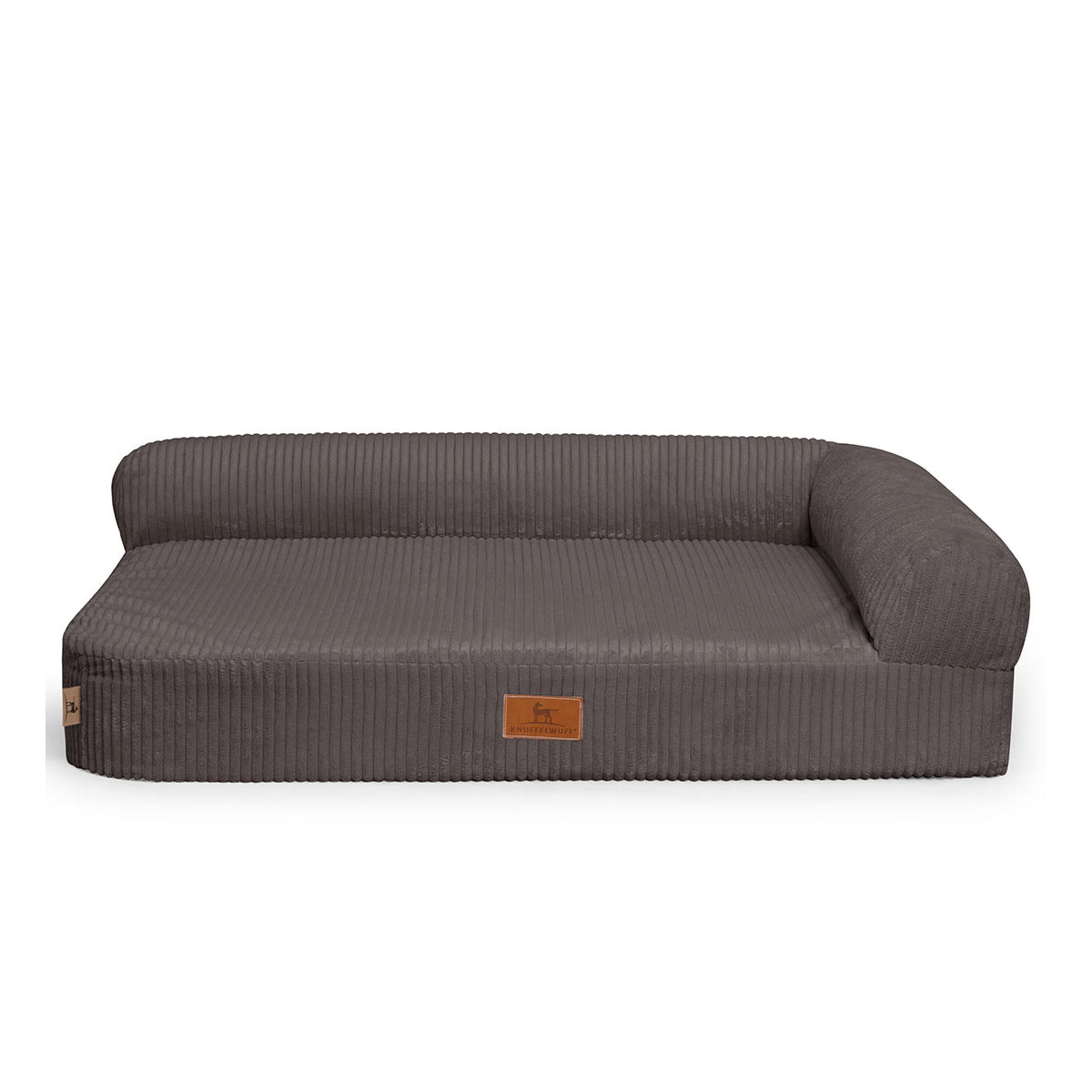 Orthopädisches Eck-Hundebett Cortland – Memory Foam & Cord