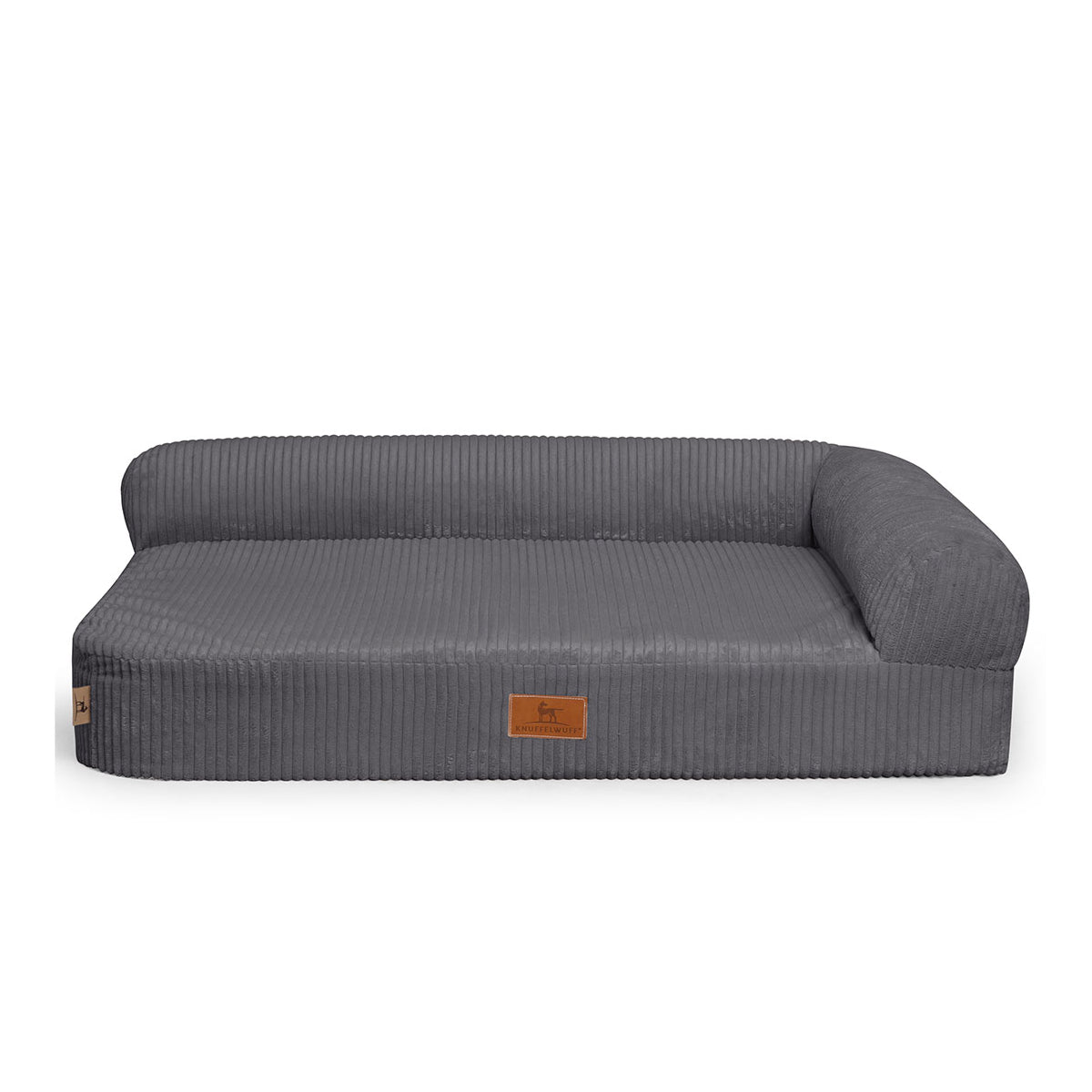 Orthopädisches Eck-Hundebett Cortland – Memory Foam & Cord
