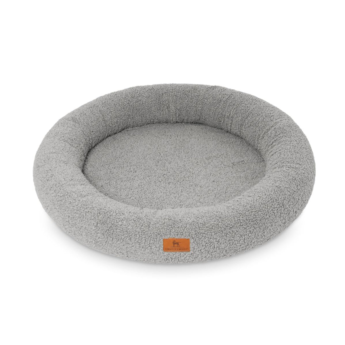 Orthopädisches Hundebett Cody – rund aus Teddy