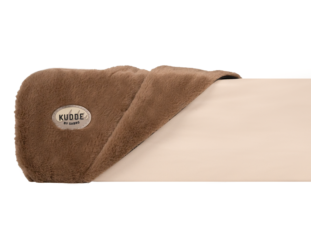 Hundebett KUDDE Kuschelfell (vegan)