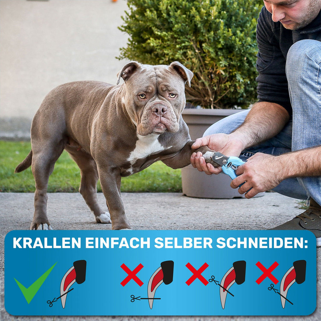 KrallenSchön – verstellbare Krallenschere für Hunde S–L