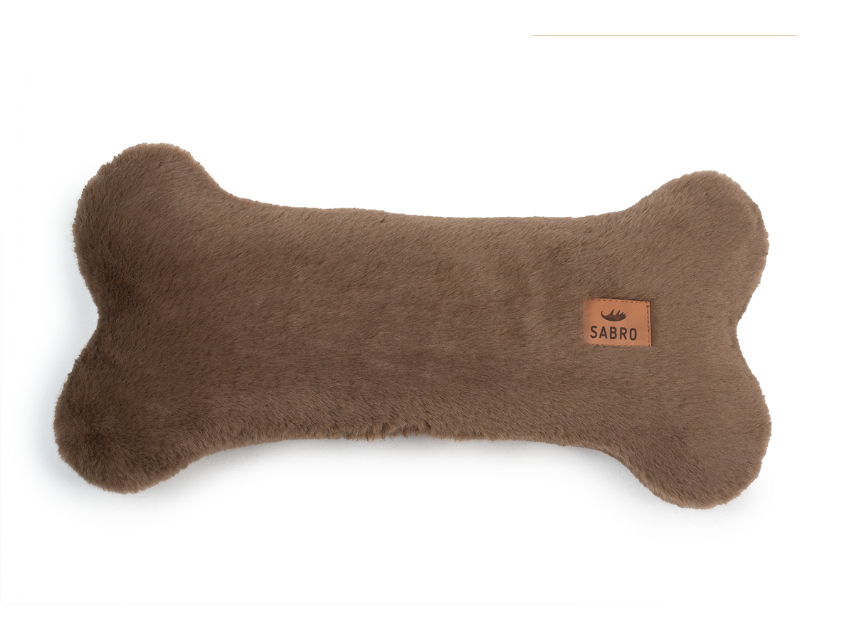 Kissen KUSCHELKNOCHEN Kuschelfell (vegan)