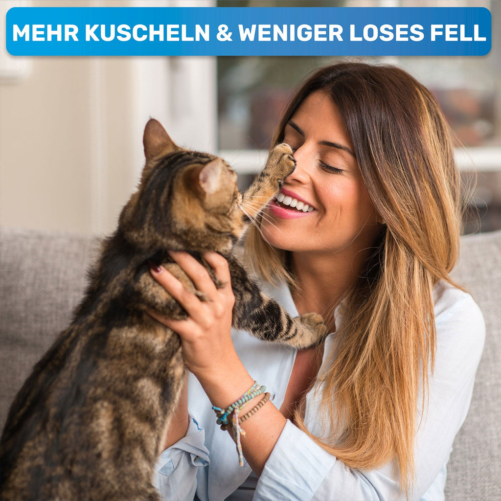 UnterwollGlück 2.0 – Kurzhaar-Unterwollbürste mit Selbstreinigung