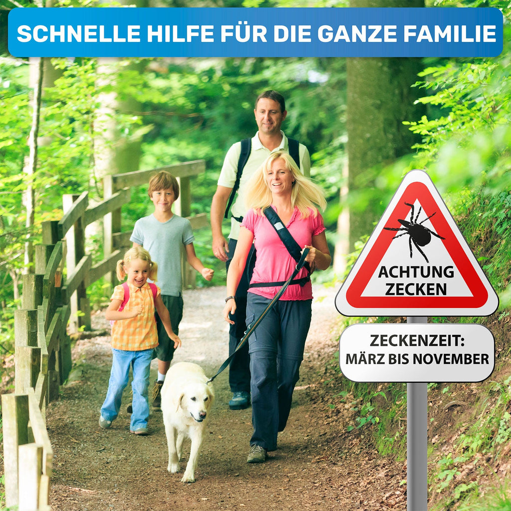 Zeckenhaken 3er-Set für Hunde – BluePet