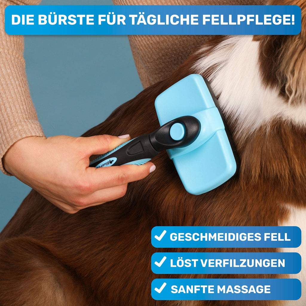 ZupfZeug 2.0 – Selbstreinigende Zupfbürste für Hunde