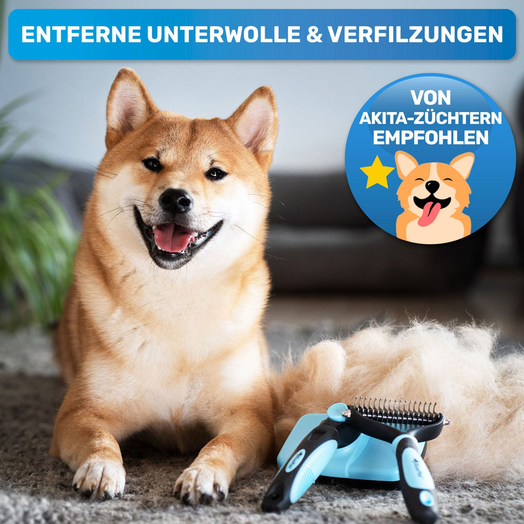 ZupfZeug 2.0 – Selbstreinigende Zupfbürste für Hunde