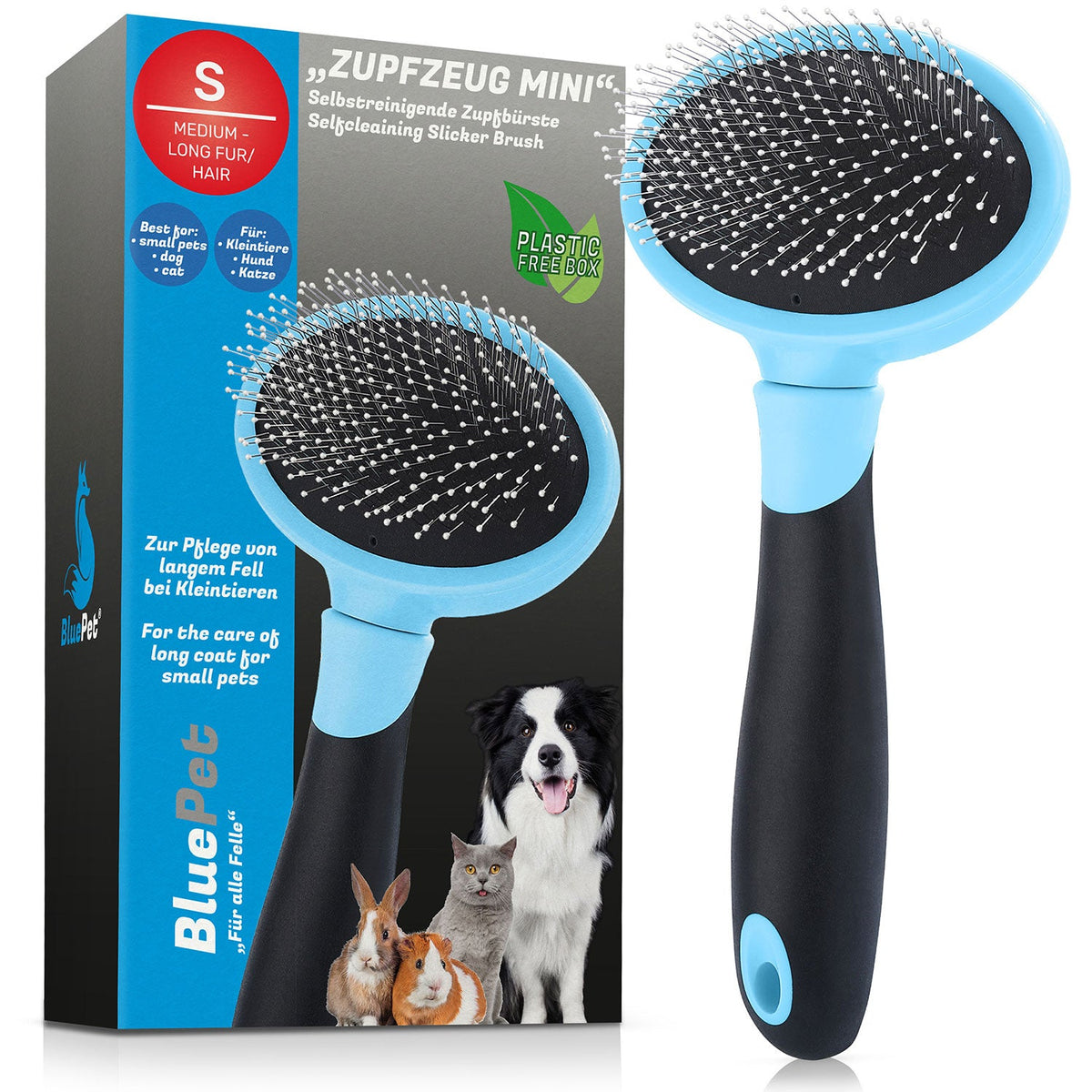 ZupfZeug Mini – Sanfte Zupfbürste für Welpen & Hunde