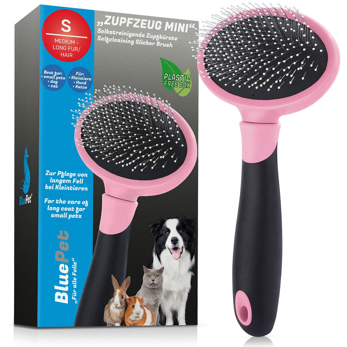 ZupfZeug Mini – Sanfte Zupfbürste für Welpen & Hunde