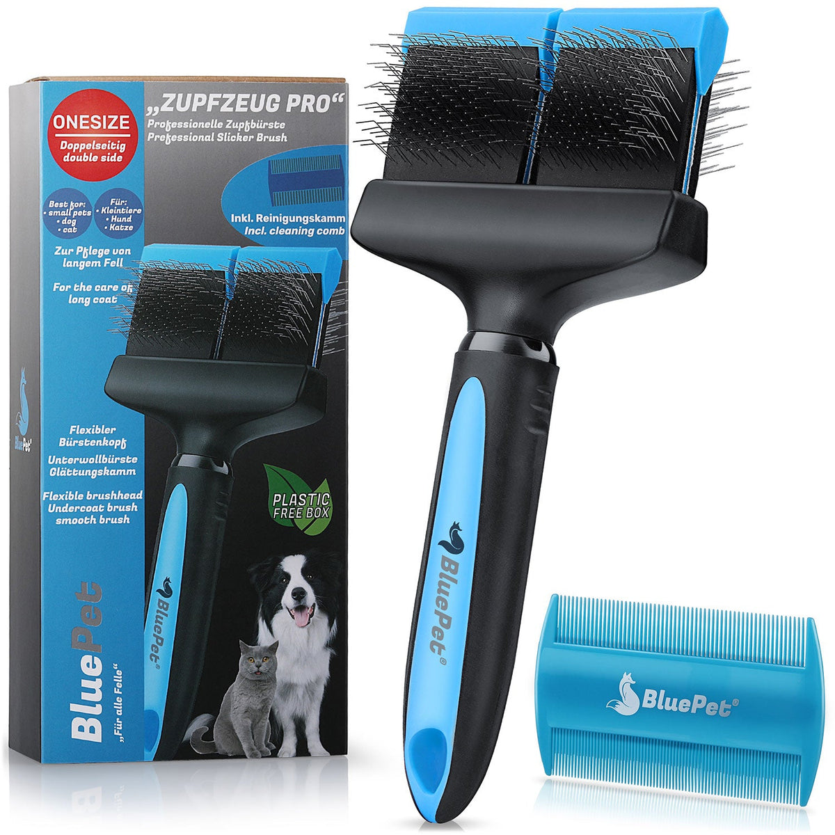 ZupfZeug Pro – Flexible Zupfbürste für Hunde