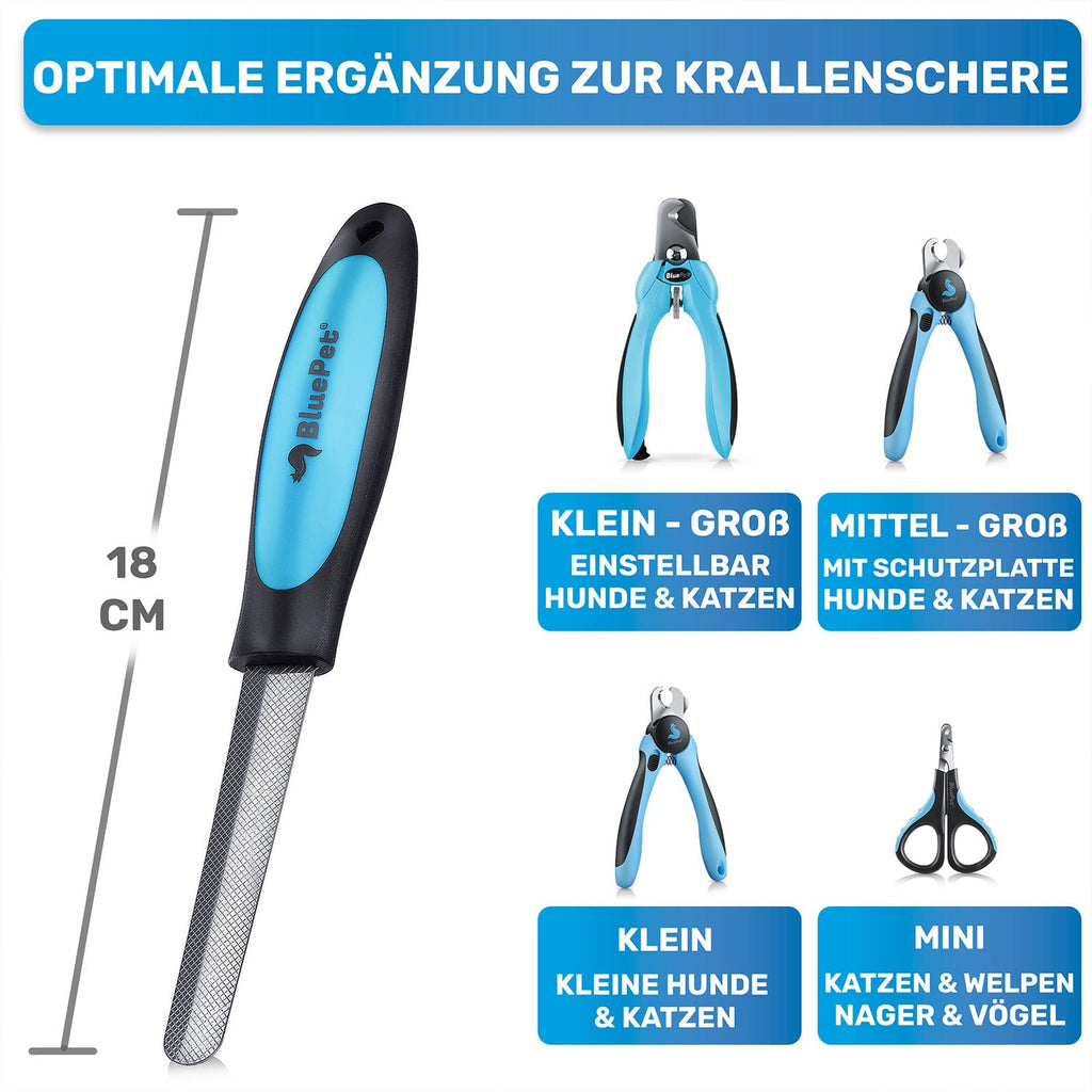 Robuste Krallenfeile für Hunde – BluePet