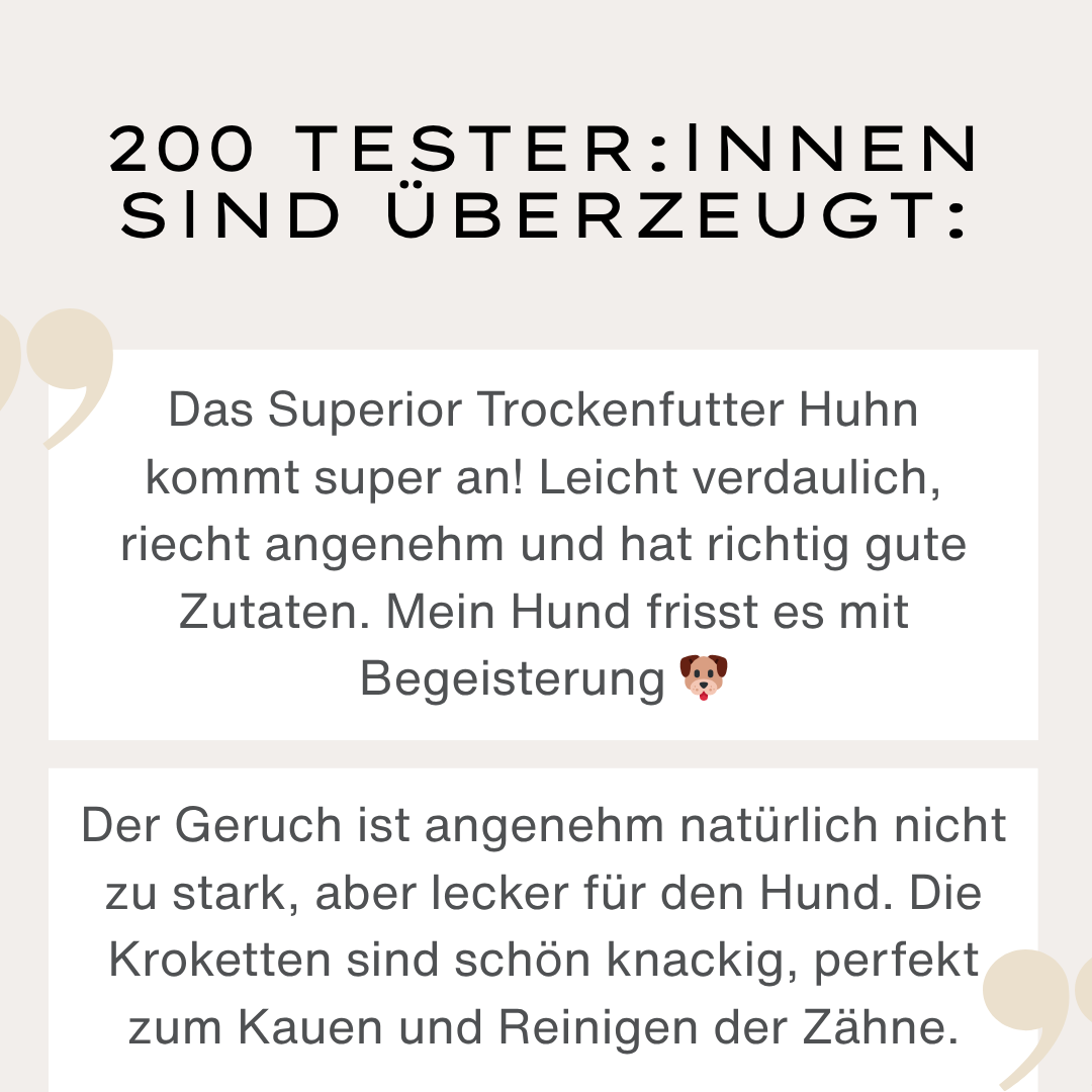 Superior Trockenfutter Huhn