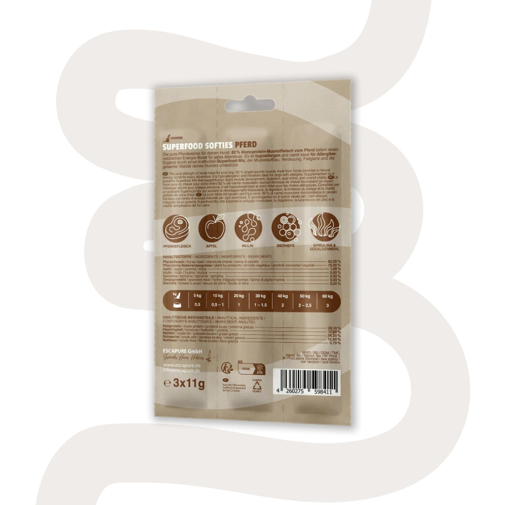Superfood Softies Pferd