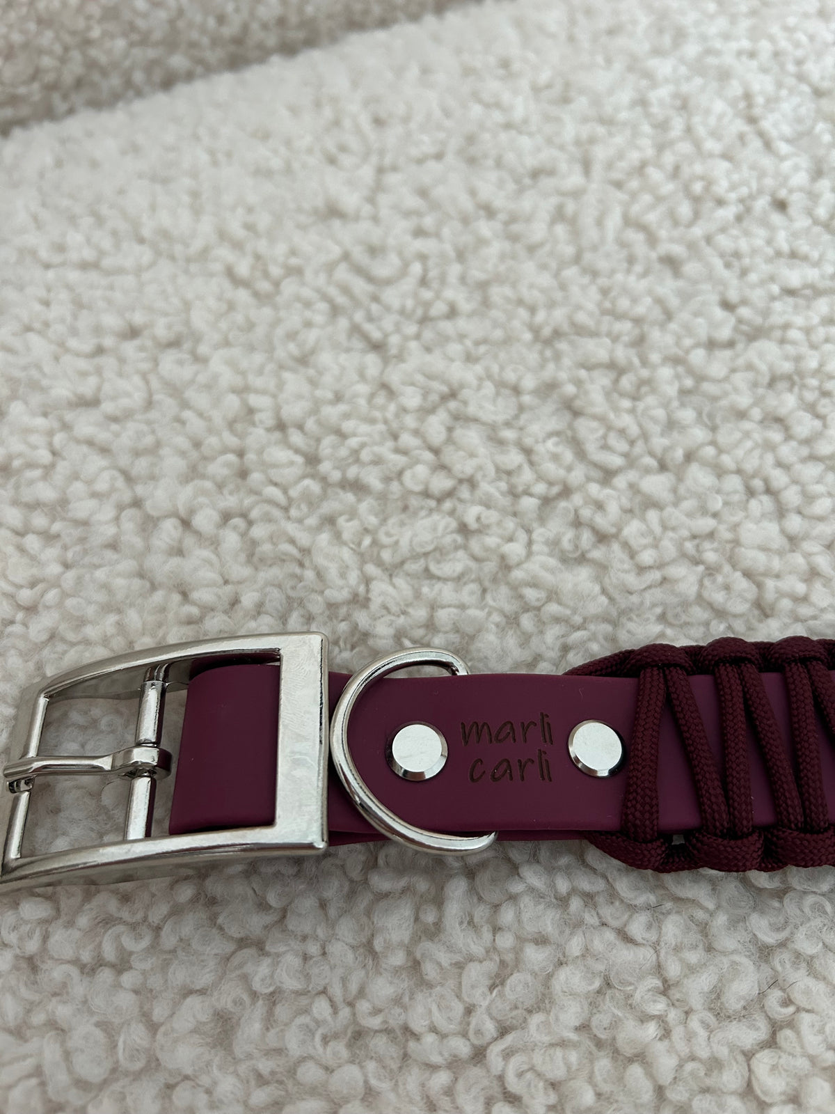 Biothane-Paracord-Halsband Berry Vibes