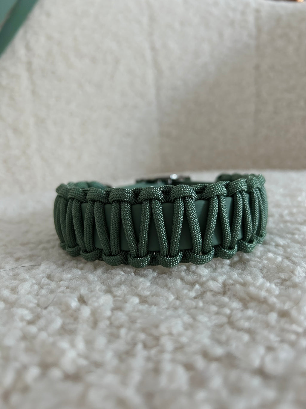 Biothane-Paracord-Halsband Salbei