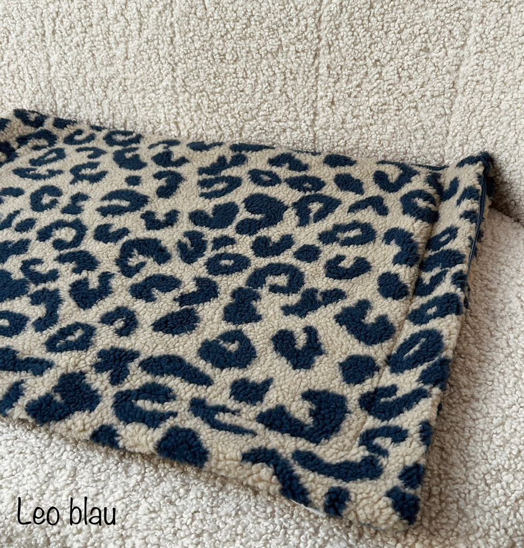 Kuscheldecke Teddyplüsch Leo - verschiedene Farben & Größen