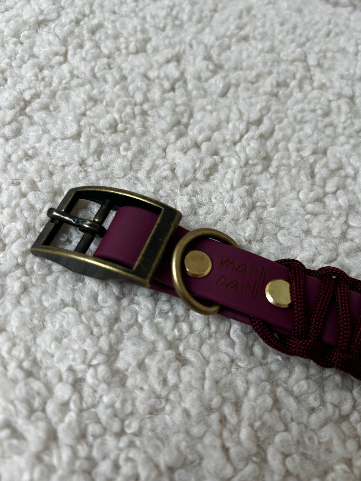 Biothane-Paracord-Halsband Berry Vibes