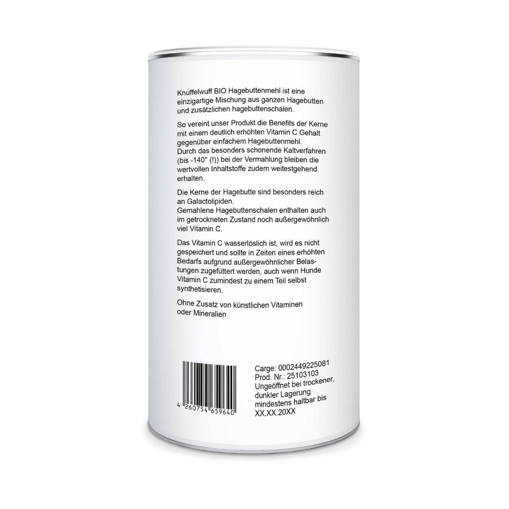 Knuffelwuff Bio-Hagebuttenmehl