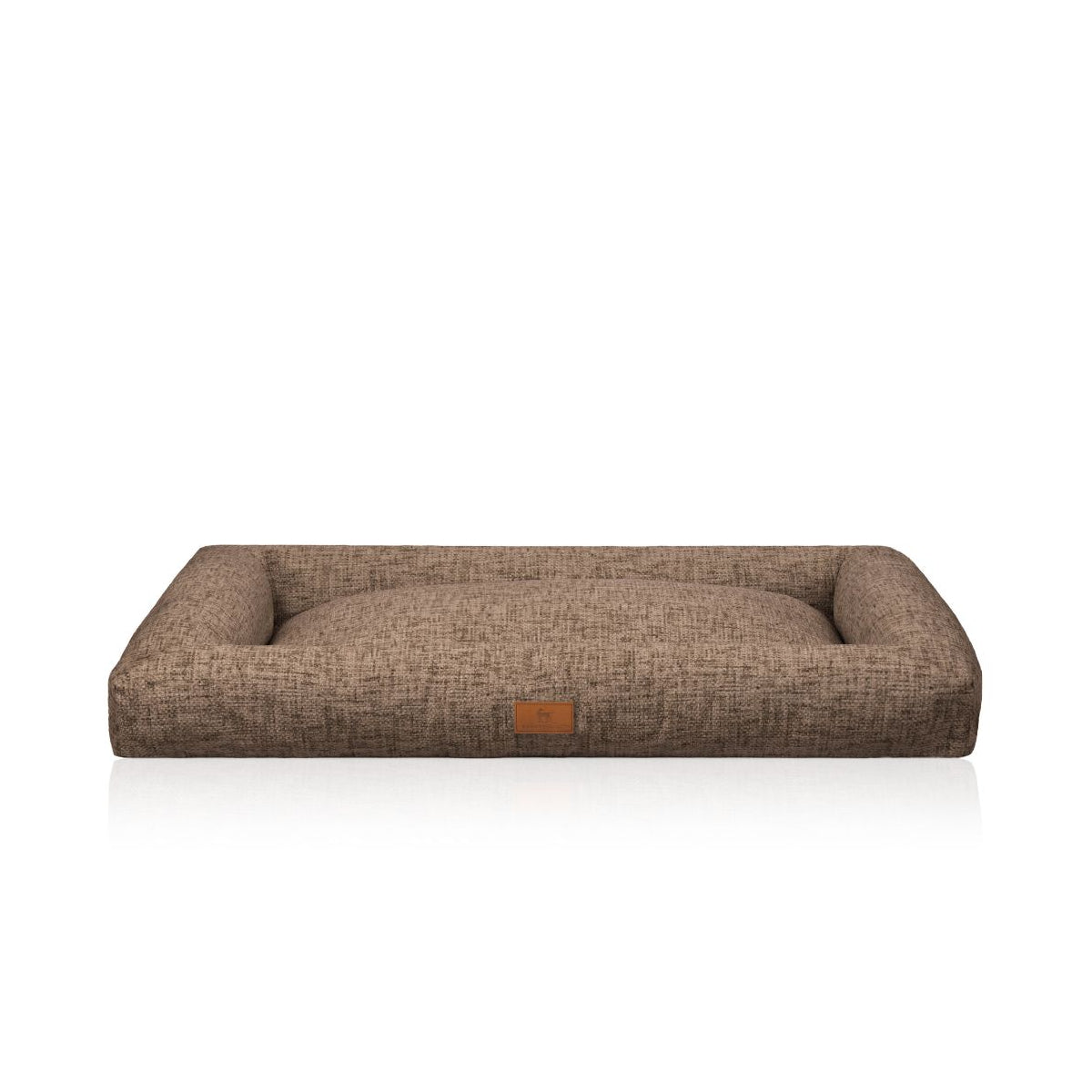Knuffelwuff Box Hundebett Nivaro aus weichem Webstoff