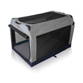 Knuffelwuff faltbare Hundebox Transportbox Denali mit Aluminiumgestell