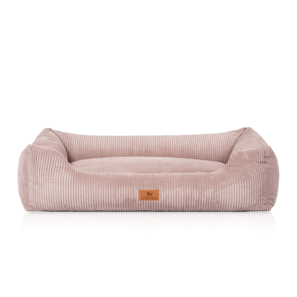 Knuffelwuff Hundebett aus Cord mit Handwebcharakter Olivia