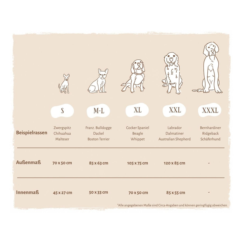 Knuffelwuff Hundebett Emma aus Velours mit feinem Handwebcharakter in Pastellfarben