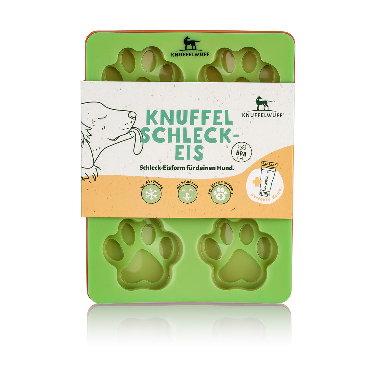 Knuffelwuff Hundekekse oder Eisform Matte Pfote Dreierpack