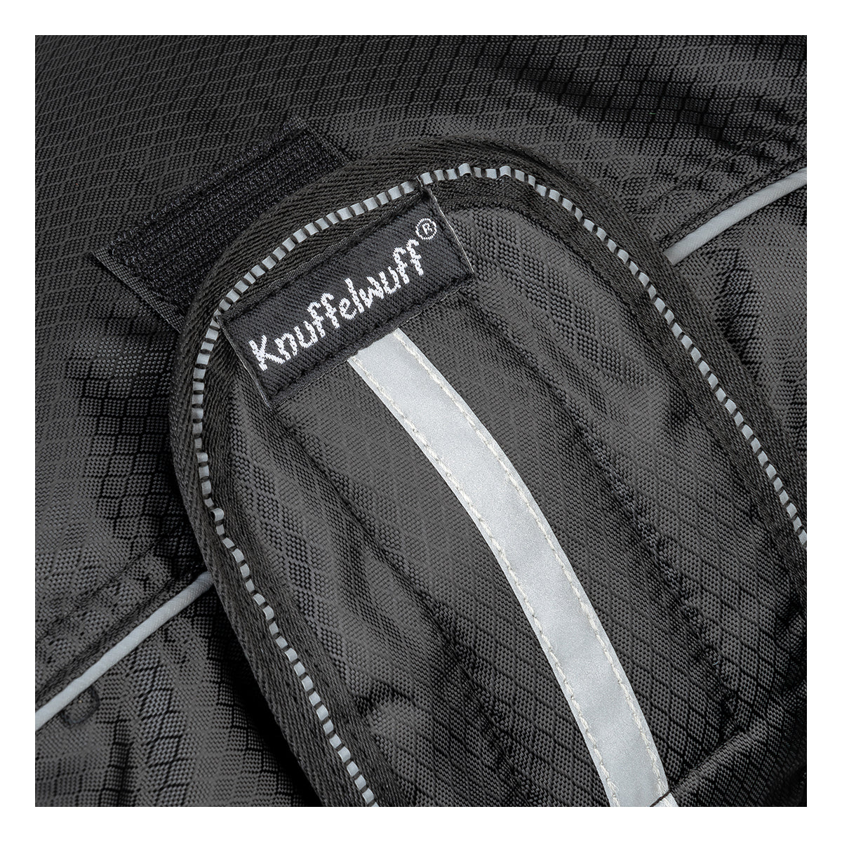 Knuffelwuff Hundemantel Funktionstextil reflektierend mit Kragen