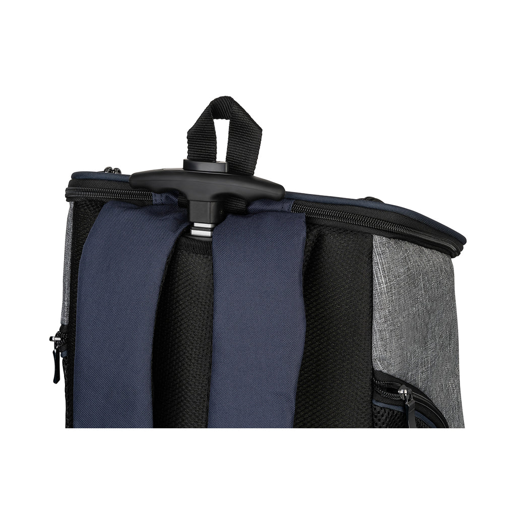Knuffelwuff Hunderucksack Tajumulco Trolley faltbar 2 in 1 mit Rollen und Griff 33x30x50cm