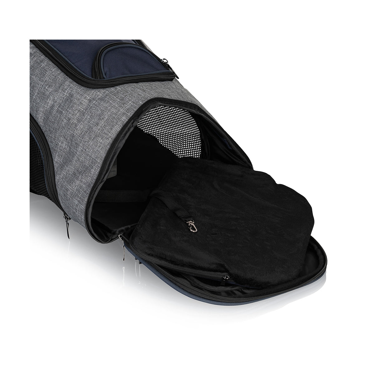 Knuffelwuff Hunderucksack Tajumulco Trolley faltbar 2 in 1 mit Rollen und Griff 33x30x50cm