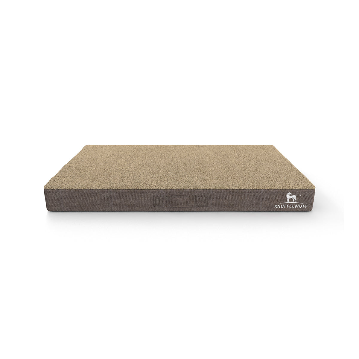 Knuffelwuff orthopädische Hundematte Ellenie aus Teddymaterial und Velours