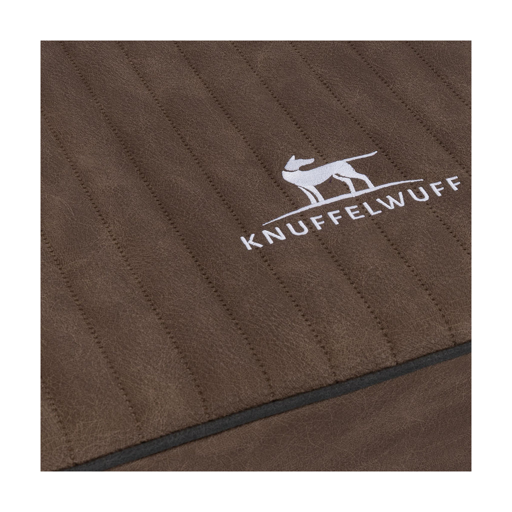 Knuffelwuff orthopädische Hundematte Palomino aus laser-gestepptem Kunstleder