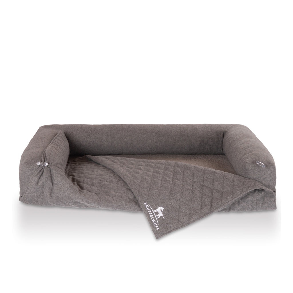 Knuffelwuff orthopädisches 2in1 Sofaschutz Hundebett Yona