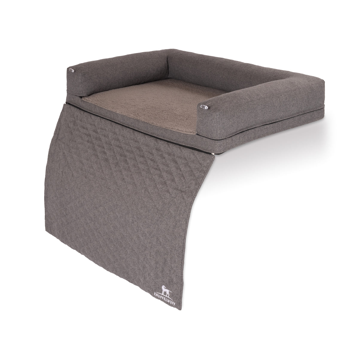 Knuffelwuff orthopädisches 2in1 Sofaschutz Hundebett Yona