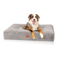 Knuffelwuff orthopädisches Hundebett mit kuschelig weichem Kaninchen Fellimitat Midland
