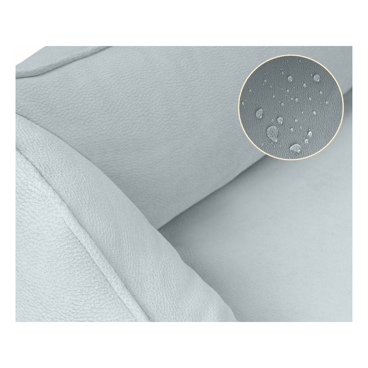 Knuffelwuff orthopädisches Hundebett Oliver aus pflegeleichtem Easy Clean Stoff in Wildlederoptik