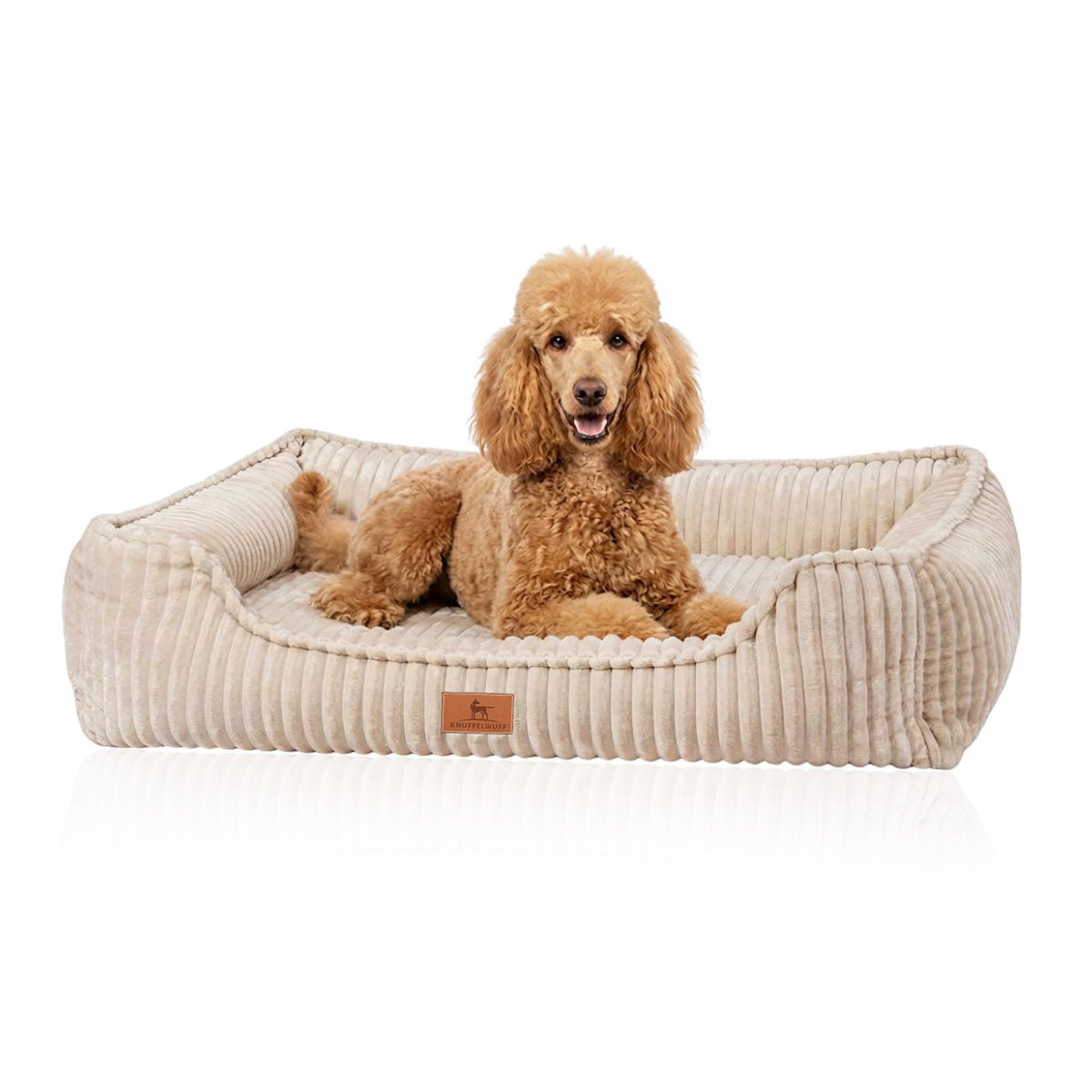 Knuffelwuff orthopädisches Hundebett Sedona aus kuschelig weichem Breitcord