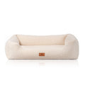 Knuffelwuff orthopädisches Hundebett Wollekopp aus kuscheligem Teddy Material