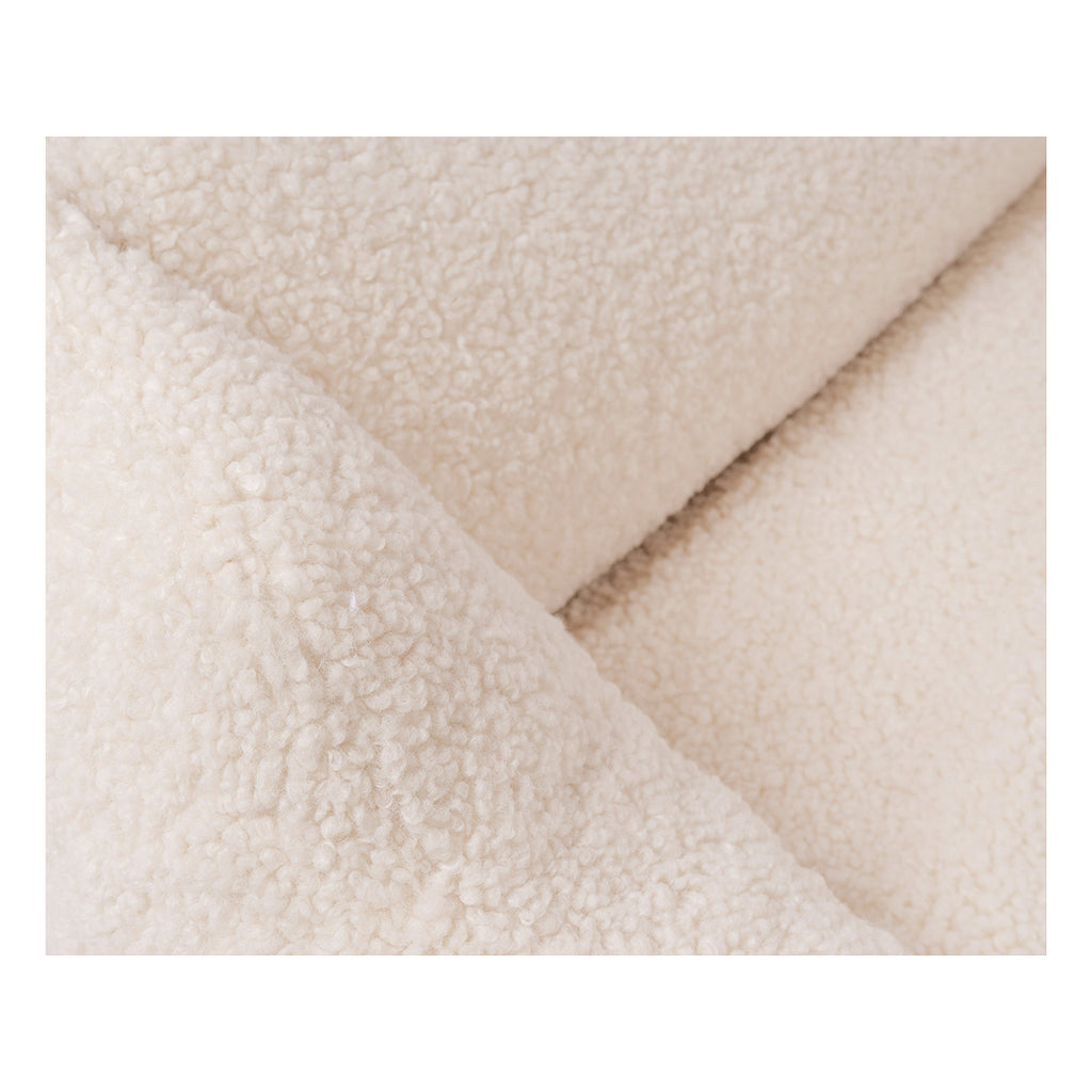 Knuffelwuff orthopädisches Hundebett Wollekopp aus kuscheligem Teddy Material