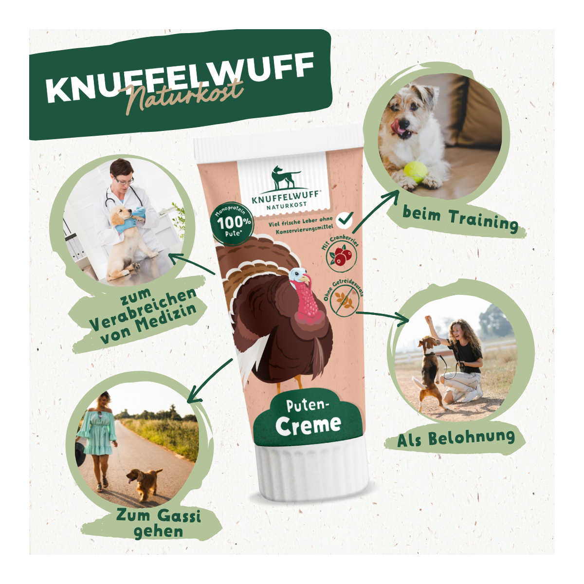 Knuffelwuff Tuben Snack