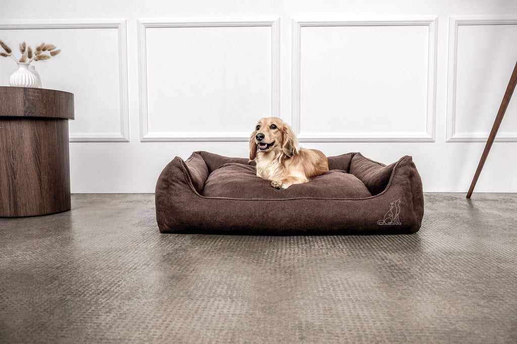 Hundebett Belle Dunkelbraun